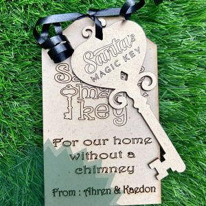 Santa's Magic Key - for our home without a chimney